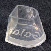 HPR 48 sarokvédő cipőre, méret  16 x 18 mm - CLEAR (Szntelen)